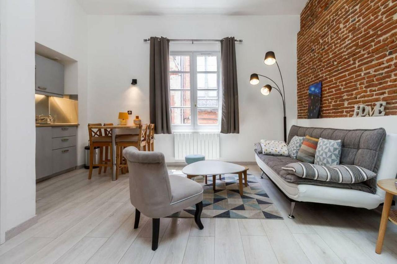 ❤️ Charmant Appart Ancien Renove Place Des Carmes Toulouse Exterior photo